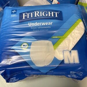 New Fit Right Extra‎ Protective Adult Underwear Medium Diaper 20 Count